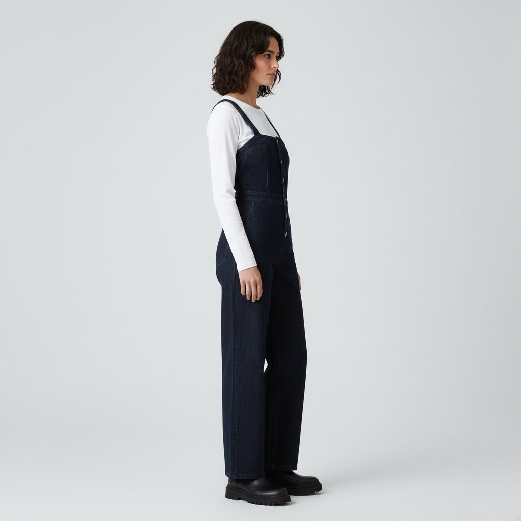 Tuta intera in denim