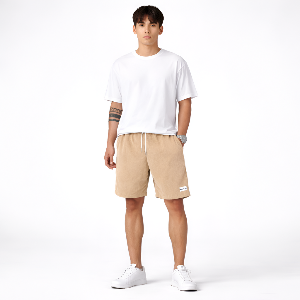 Primo - Pantaloncini casual estivi da uomo