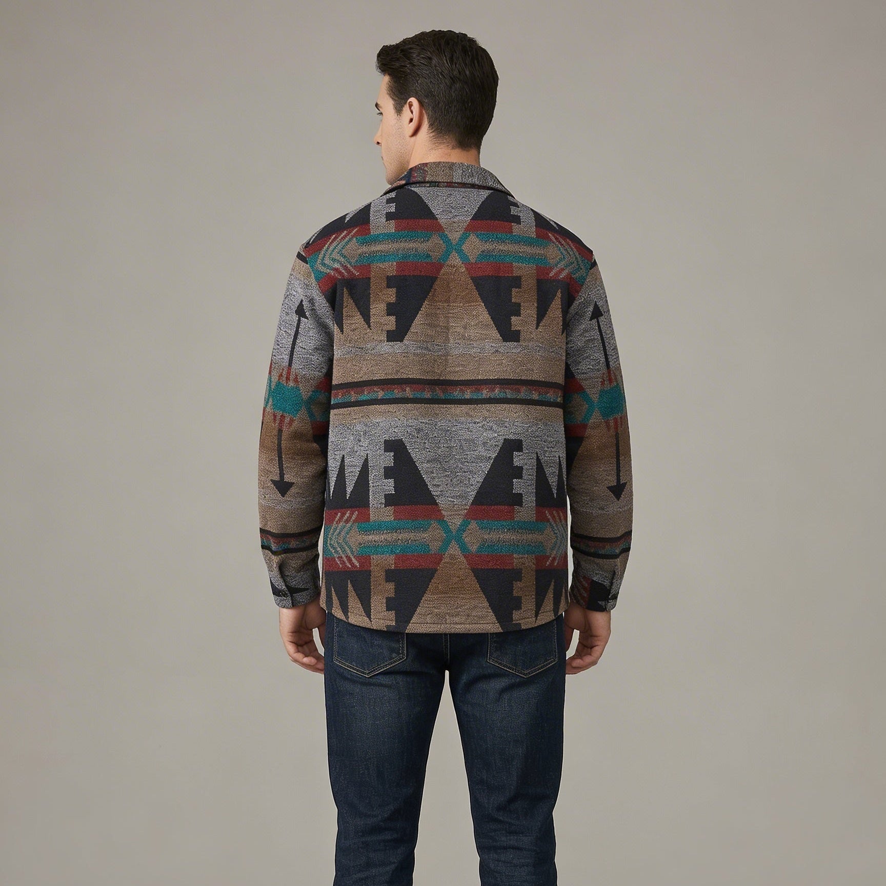 Brandon - Camicia da uomo a maniche lunghe