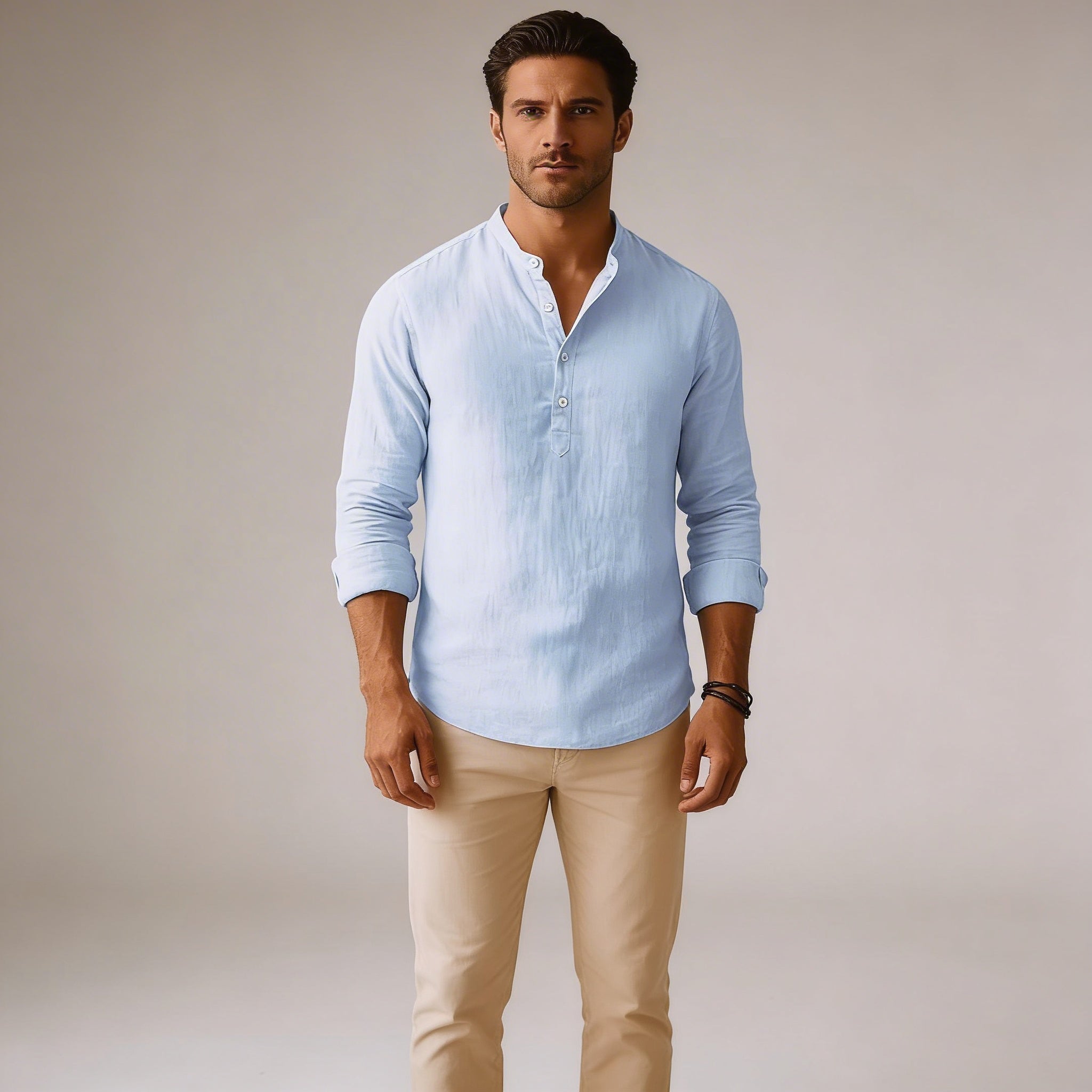 David - Camicia casual da uomo