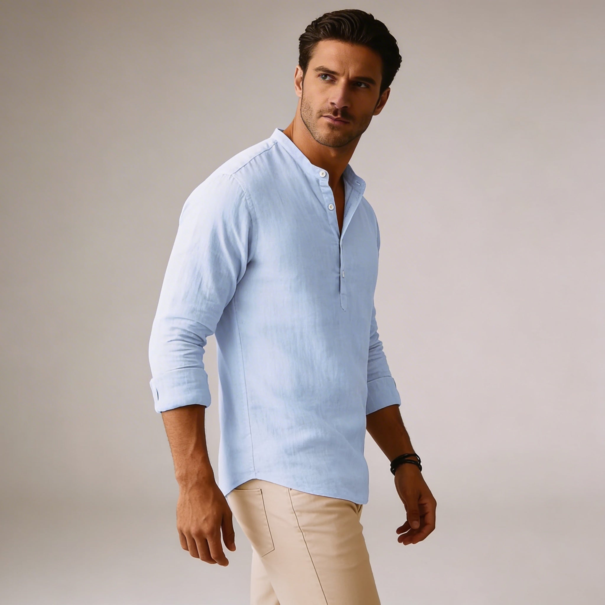 David - Camicia casual da uomo