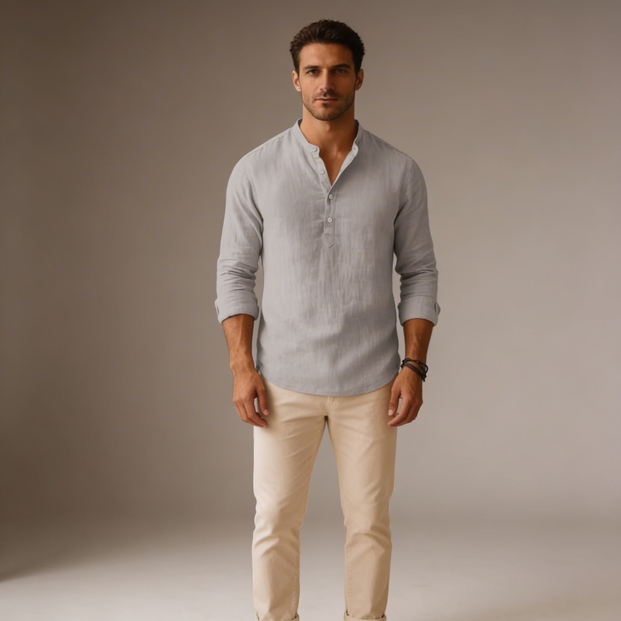 David - Camicia casual da uomo