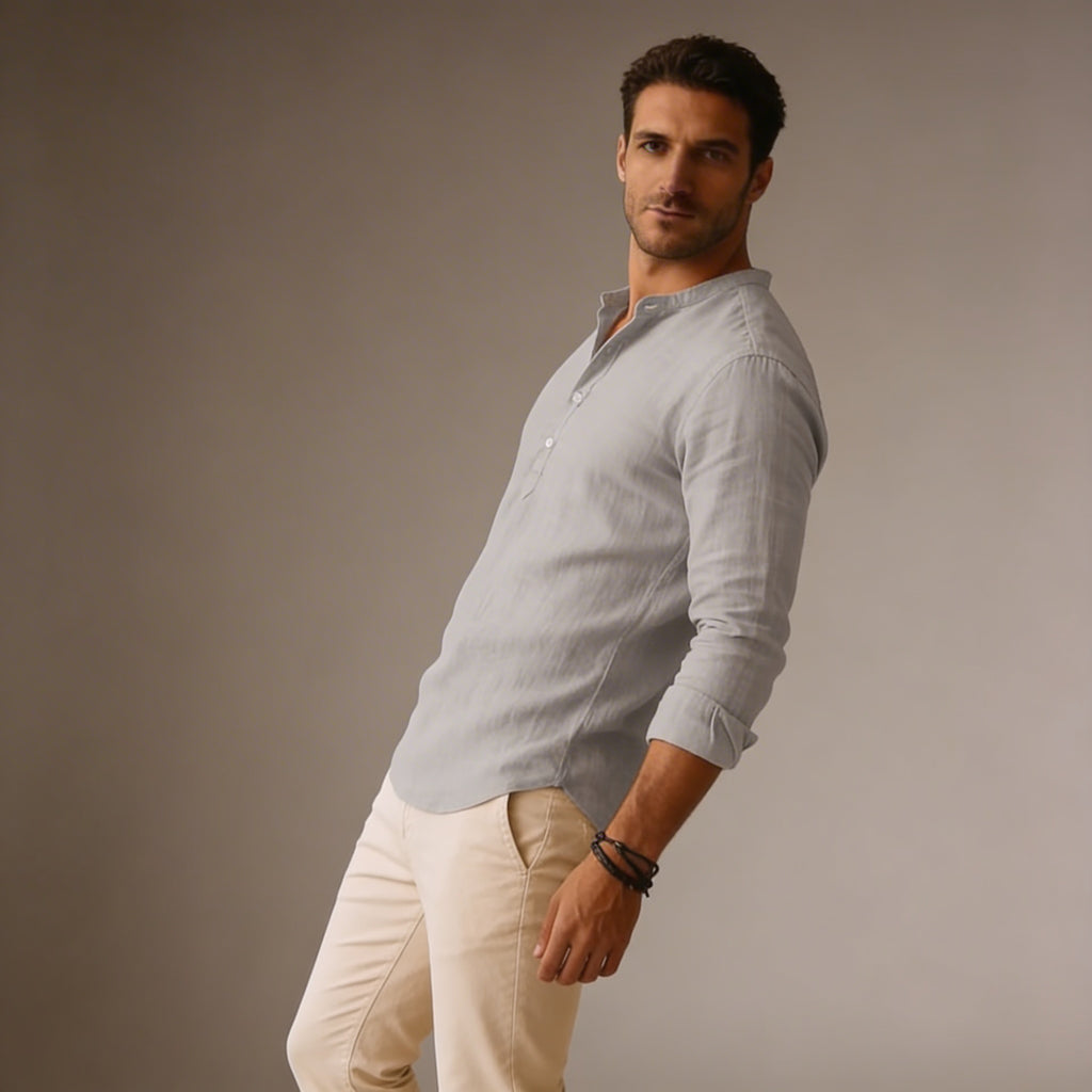 David - Camicia casual da uomo