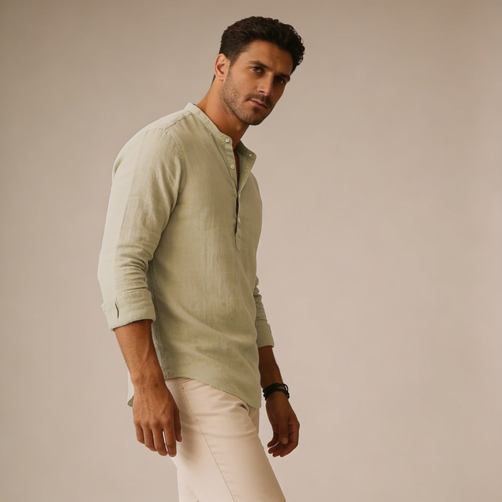 David - Camicia casual da uomo