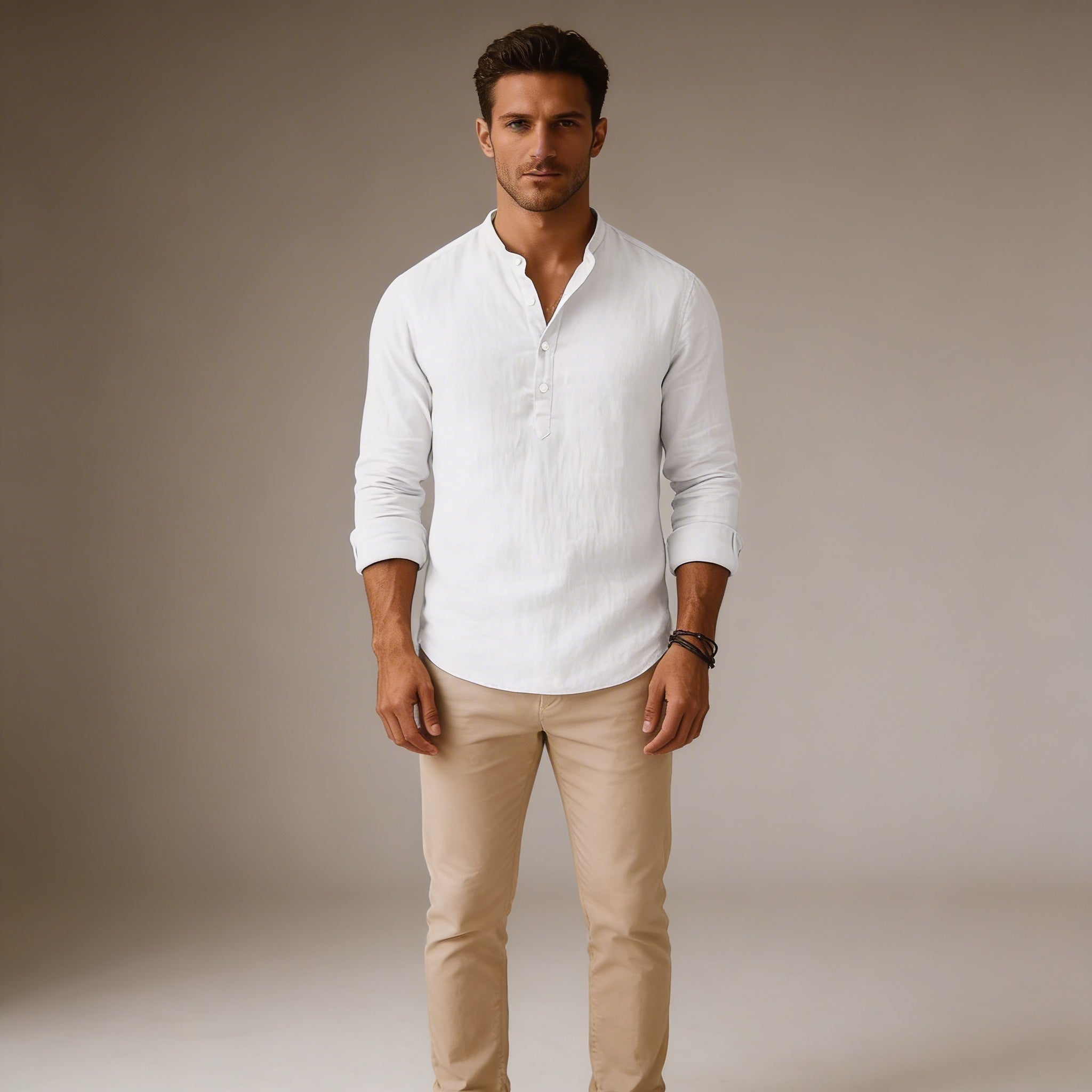 David - Camicia casual da uomo