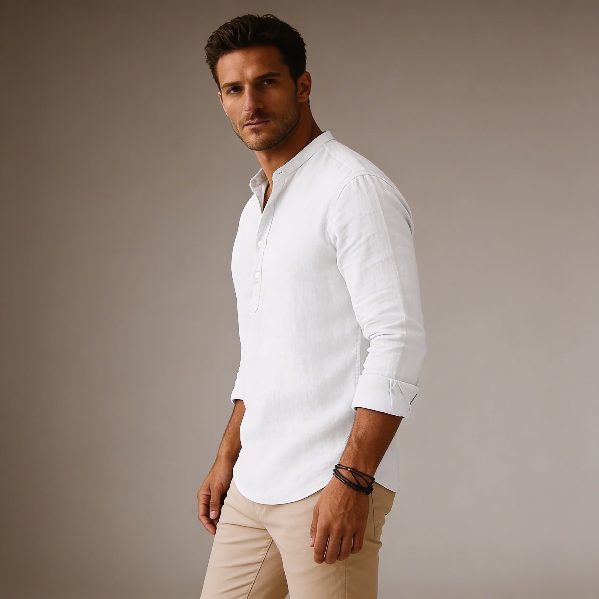 David - Camicia casual da uomo