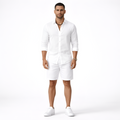 Enzo - Camicia business casual a maniche lunghe