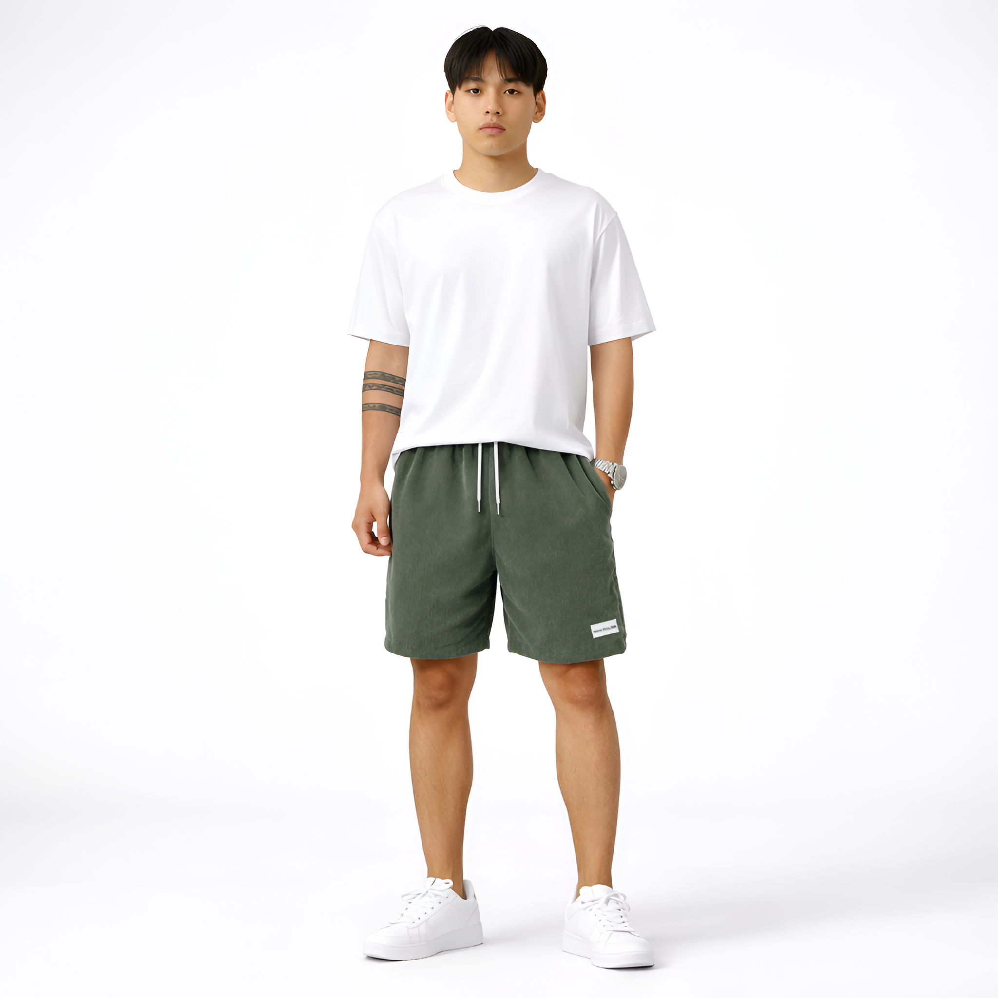 Primo - Pantaloncini casual estivi da uomo